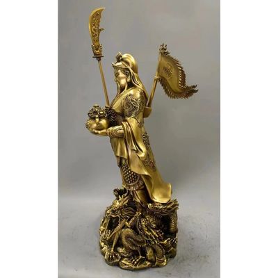 鑄銅關(guān)公神像 匠心傳承，庇佑商企的莊嚴(yán)藝術(shù)
